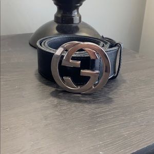 Black Gucci Belt